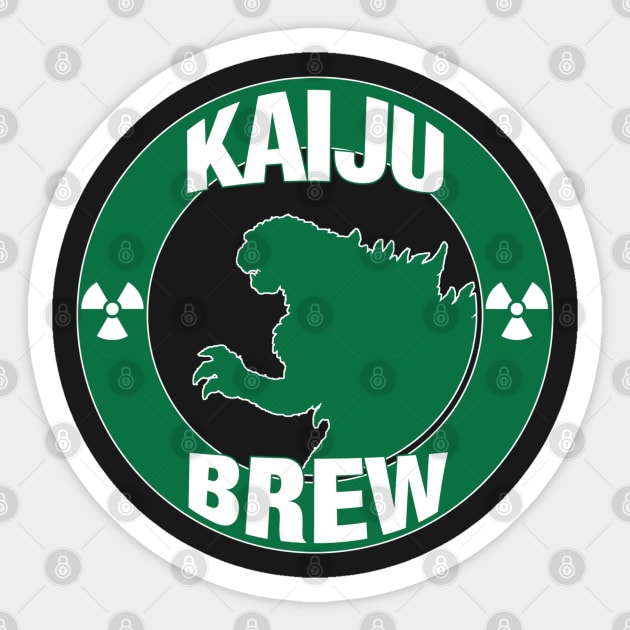 Kaiju Brew Logo Sticker by adefelice